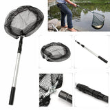 110CM,Extending,Fishing,Aluminum,Foldable,Handle