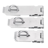 Stainless,Steel,Staple,Safety,Padlock,Latch,Waterproof,Screws