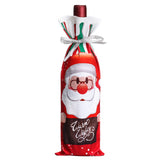 Santa,Christmas,Candy,Stocking,Bottle,Carrier,Christmas,Packing,Decoration