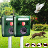 KCASA,Ultrasonic,Sensor,Animal,Repeller,Garden,Flash,Light