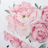 Adhesive,Watercolor,Peony,Decal,Floral,Paper,Decration