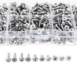 Suleve,M3SH8,Stainless,Steel,Socket,Button,Screw,Assortment,720Pcs