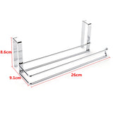 26x9.1x8.6cm,Stainless,Steel,Paper,Holder,Towel,Hanger,Cabinet