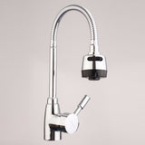 Chrome,Kitchen,Faucet,Rotate,Spout,Basin,Bathroom,Water,Mixer