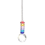 Rainbow,Pendant,Suncatcher,Crystal,Clear,Pendulum,Prisms,Decorations