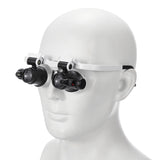 Binocular,Eyepiece,Magnifier,Magnifying,Glasses,Jeweler,Watch,Repair,Adjustable,Light