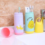 Honana,Portable,Travel,Toothpaste,Cartoon,Toothbrush,Storage,Baskets,Holder