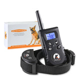 PaiPaitek,Remote,Control,Training,Collar,Static,Shock,Vibration,Rechargeable,Waterproof,Training,Device,Black