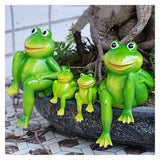 Resin,Sitting,Frogs,Statue,Outdoor,Sculpture,Garden,Decorations,Ornaments