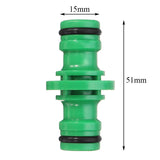 Plastic,Water,Nipple,Joint,Connector,Fitting,Green