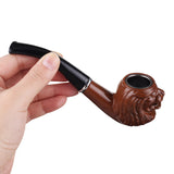 Classical,Detachable,Wooden,Pipes,without