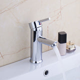 Brass,Waterfall,Basin,Faucet,Single,Lever,Mixer