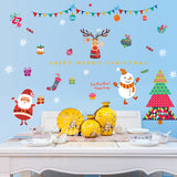 Miico,SK9229,Christmas,Sticker,Cartoon,Removable,Stickers,Decoration