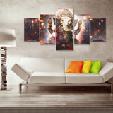 Frameless,Elephant,Trunk,Modern,Paintings,Canvas,Decor