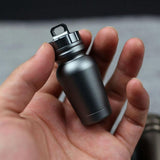 ACHIOOWA,Aluminum,Alloy,Survival,Capsule,Sealing,Storage,Outdoor,Waterproof