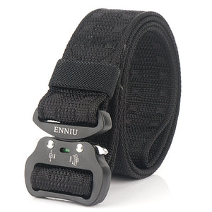 125cm,ENNIU,MH04G,Aluminum,Buckle,Heavy,Tactical,3.8cm,Nylon,Waist,Belts,Quick,Release,Inserting,Buckle,Leisure