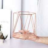 Metal,Candle,Holders,Geometric,Hexagon,Candle,Holder,Wedding,Decor,Tabletop,Lantern