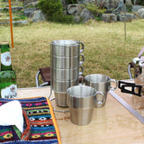 Outdoor,Portable,Picnic,Stainless,Steel,Drinking,Coffee