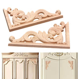 13*7CM,Carving,Decal,Corner,Applique,Frame,Wardrobe,Decoration