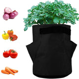 Gallons,Strawberry,Planting,Pockets,Planting,Pouch,Fabric,Strawberry,Tomato,Carrot,Vegetables,Container,Handles