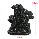 Ceramic,Backflow,Incense,Burner,Holder,Mountain,Fragrance,Fragrant,Censer,Decor