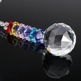 Rainbow,Pendant,Suncatcher,Crystal,Clear,Pendulum,Prisms,Decorations