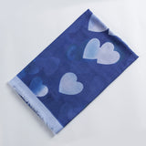 Women,Chiffon,Hearts,Printting,Infinity,Scarf,Fashion,Summer,Breathable,Shawl