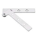 Stainless,Steel,Concealed,Hinge,Chicken,Mouth,Shape,Hinge,Degree,Rotating,Hardware