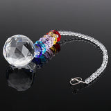 Rainbow,Pendant,Suncatcher,Crystal,Clear,Pendulum,Prisms,Decorations