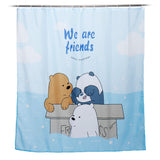 Cartoon,Waterproof,Bathroom,Shower,Curtain,Polyester,Fabric