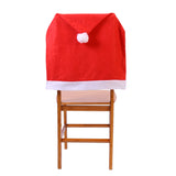 Chair,Cover,Santa,Claus,Party,Decor,Slipcover,Kitchen,Table