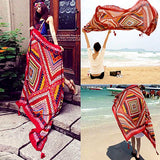 Honana,100x180cm,Bohemian,Linen,Beach,Towel,National,Style,Woman,Towel,Scarf,Sheet,Tapestry