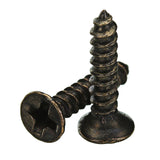 Bronze,Phillips,Screws,Round,Rivet,Screws