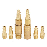 10Pcs,Brass,Coupler,Adapter,Quick,Disconnect,Fittings