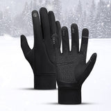 KYCILOR,Fleece,Touchscreen,Golves,Leather,Finger,Sports,Gloves,Waterproof,Windproof,Outdoor,Sport,Skiing,Hiking