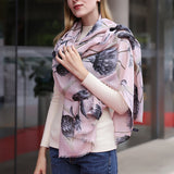 180CM,Women,Pashmere,Flower,Scarf,Casual,Thickening,Shawl,Scarves