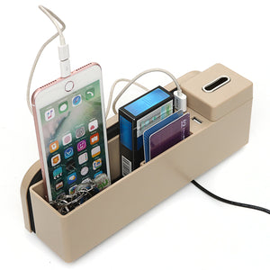 Universal,Crevice,Storage,Holder,Organizer,Charge