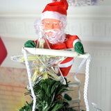 Christmas,Pendant,Merry,Christmas,Decoration,Santa,Claus,Climbing,Ladder