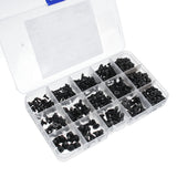 Suleve,MXCH7,460Pcs,Socket,Screw,Carbon,Steel,Grade,Assortment