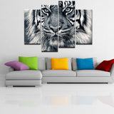 Miico,Painted,Combination,Decorative,Paintings,Tiger,Decoration