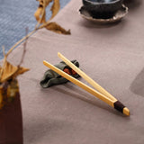 Natural,Bamboo,Tweezers,Clamp,Accessaries