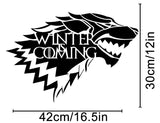 Thrones,House,Stark,Vinyl,Sticker,Decal,Winter,Coming