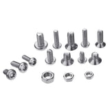 Suleve,MXST3,480Pcs,Machine,Screw,Stainless,Steel,Round,Assortment