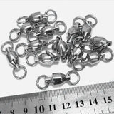 Stainless,Steel,Bearing,Swivel,Solid,Fishing,Accessories