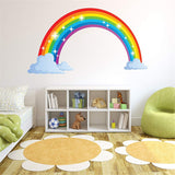 Multicoloured,Rainbow,Sticker,Bedroom,Nursery,Decals,Vinyl,Decor