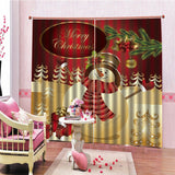 Print,Window,Curtain,Drapery,Screen,Panel,Christmas,Decoration