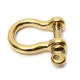 Brass,Shackle,Joint,Connect,Chain,Buckle,Leather,Craft,Hardware