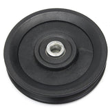 Nylon,Bearing,Pulley,Wheel,115mm,Black,Wheel,Cable,Fitness,Equipment,Part"