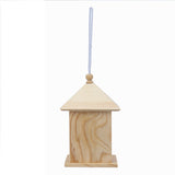 Wooden,Parakeet,Feeder,Hanging,Feeding,Garden,Decoration