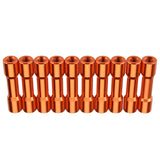 Suleve,M3AS12,10Pcs,Aluminum,Alloy,Standoff,Spacer,Round,Column,MultiColor,Smooth,Surface